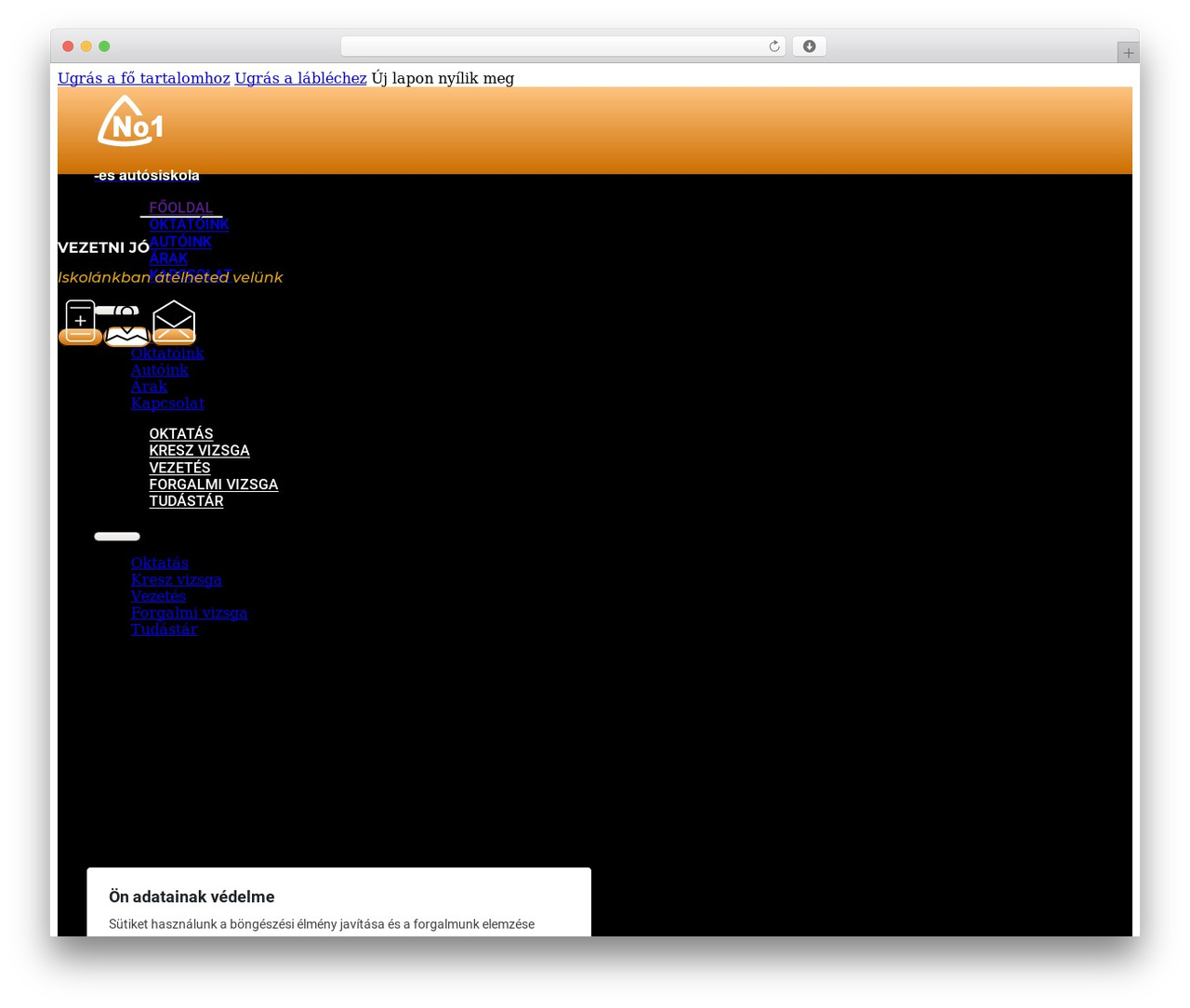 Bricks WordPress theme - no1suli.hu