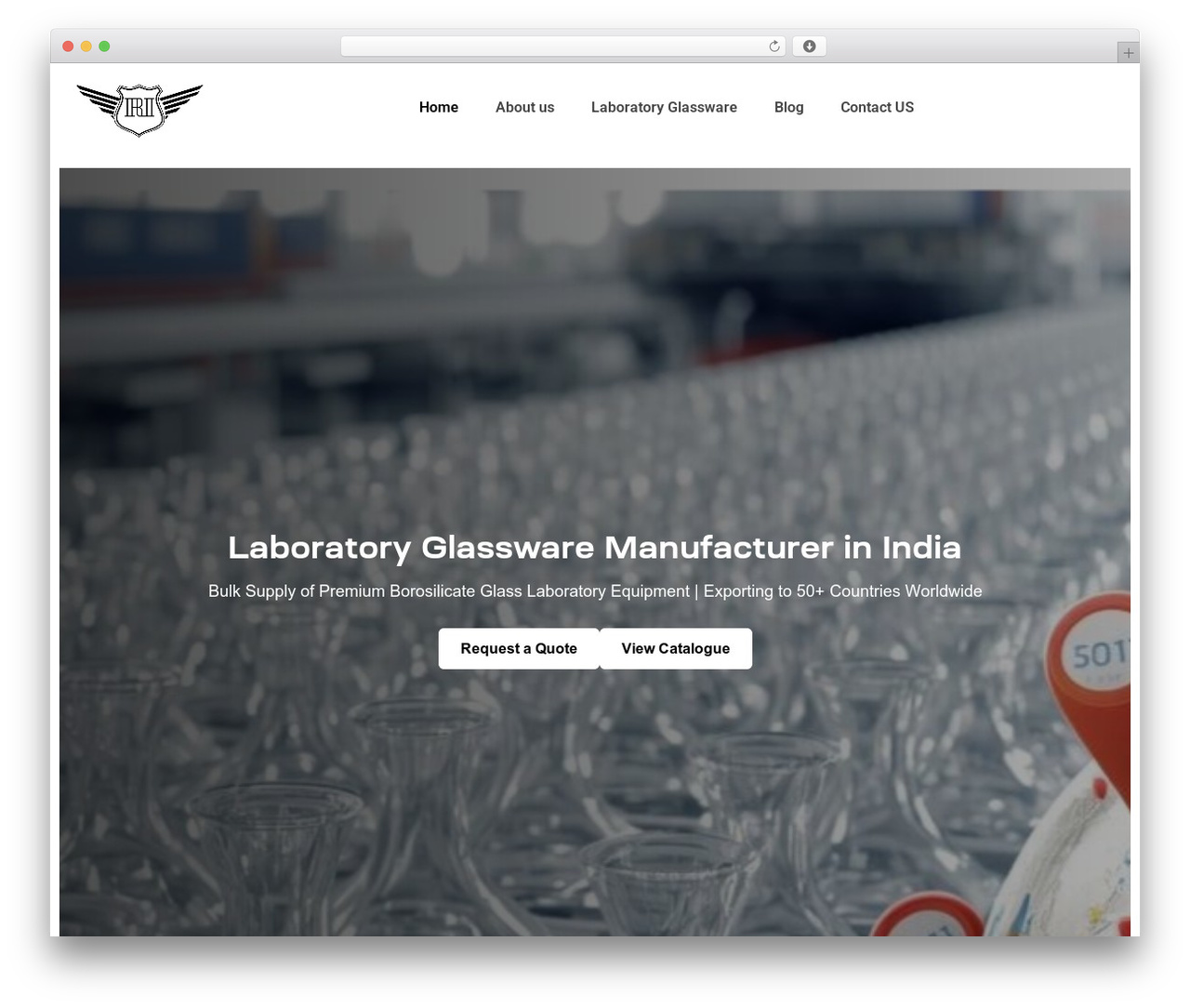 Editech theme WordPress - rudraexporters.com