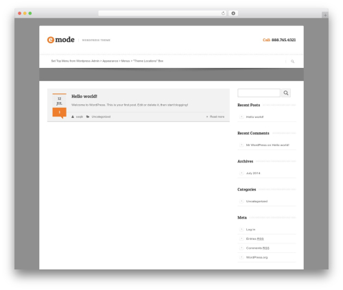 emode WordPress theme - wmduk.co