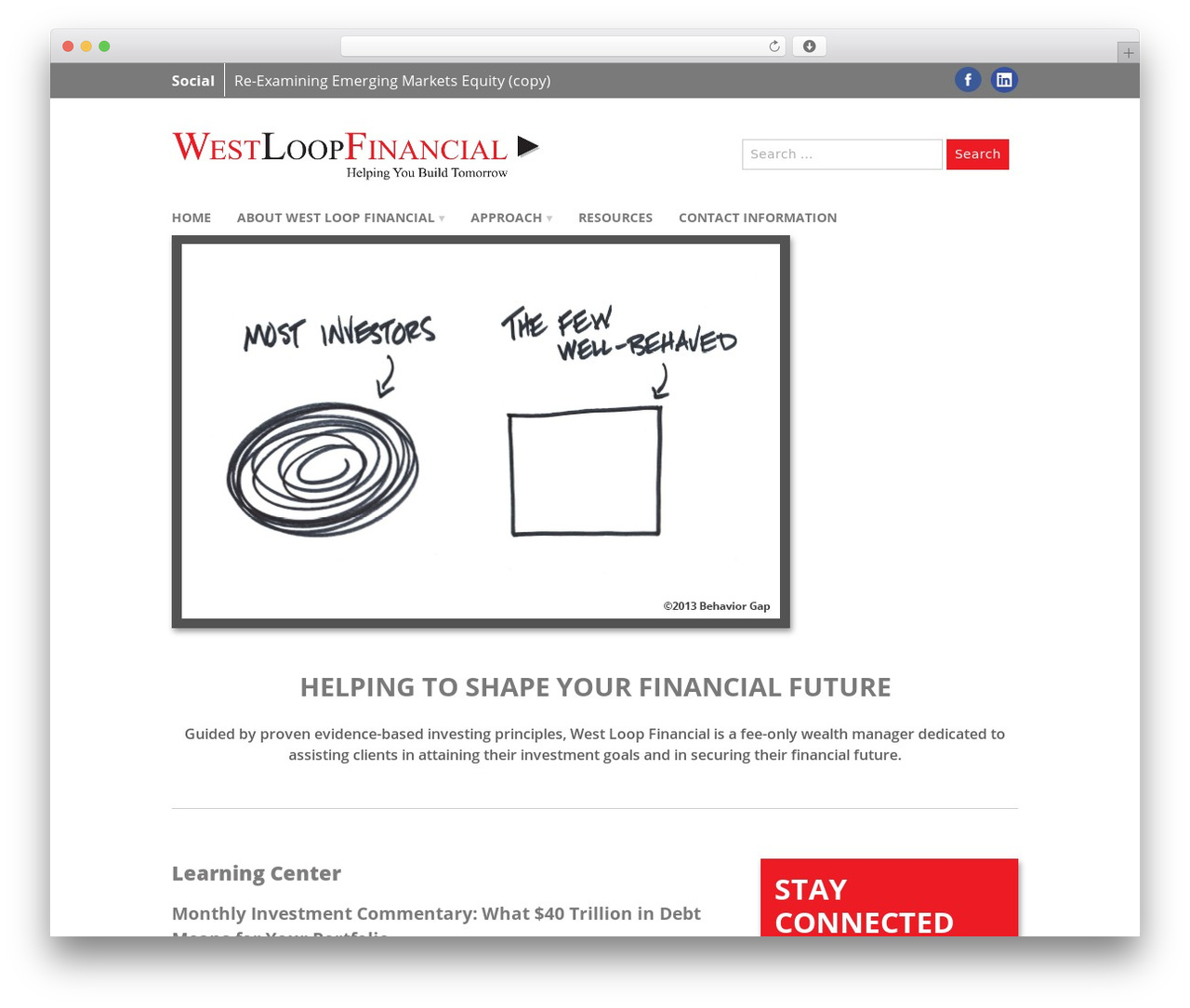 Evolutionize Network premium WordPress theme - westloopfinancial.com