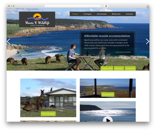 Forked theme WordPress - wavesandwildlife.com.au