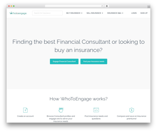 FreelanceEngine best WordPress theme - whotoengage.sg