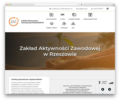 Screen Reader Accessibility (screen-reader-with-fontsize) free WordPress plugin - zaz-rzeszow.pl