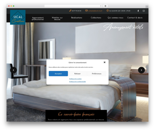Genesis Sical WordPress theme - sical-creations.com