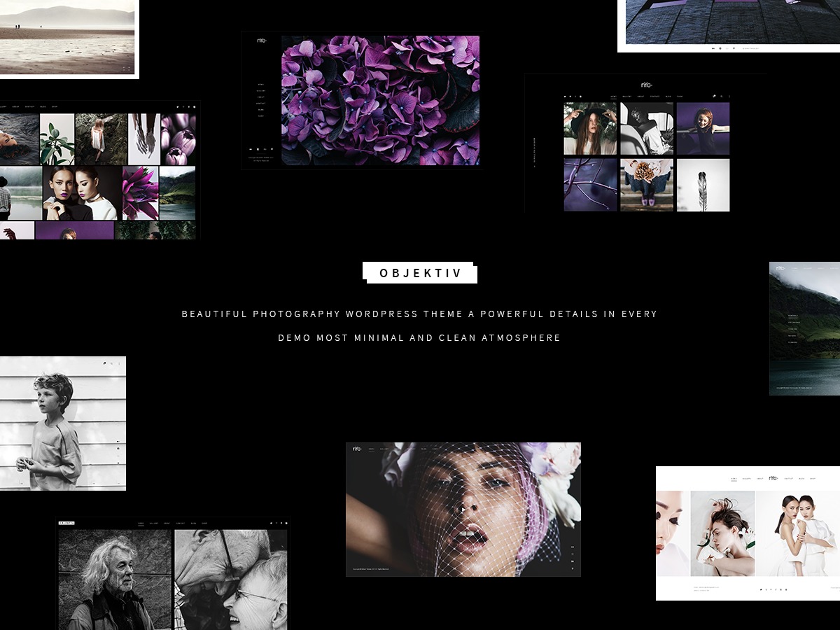 Objektiv wallpapers WordPress theme Objektiv wallpapers WordPress theme