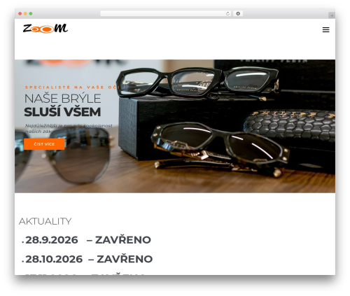 Themestek optico extras WordPress plugin - optikazoom.cz