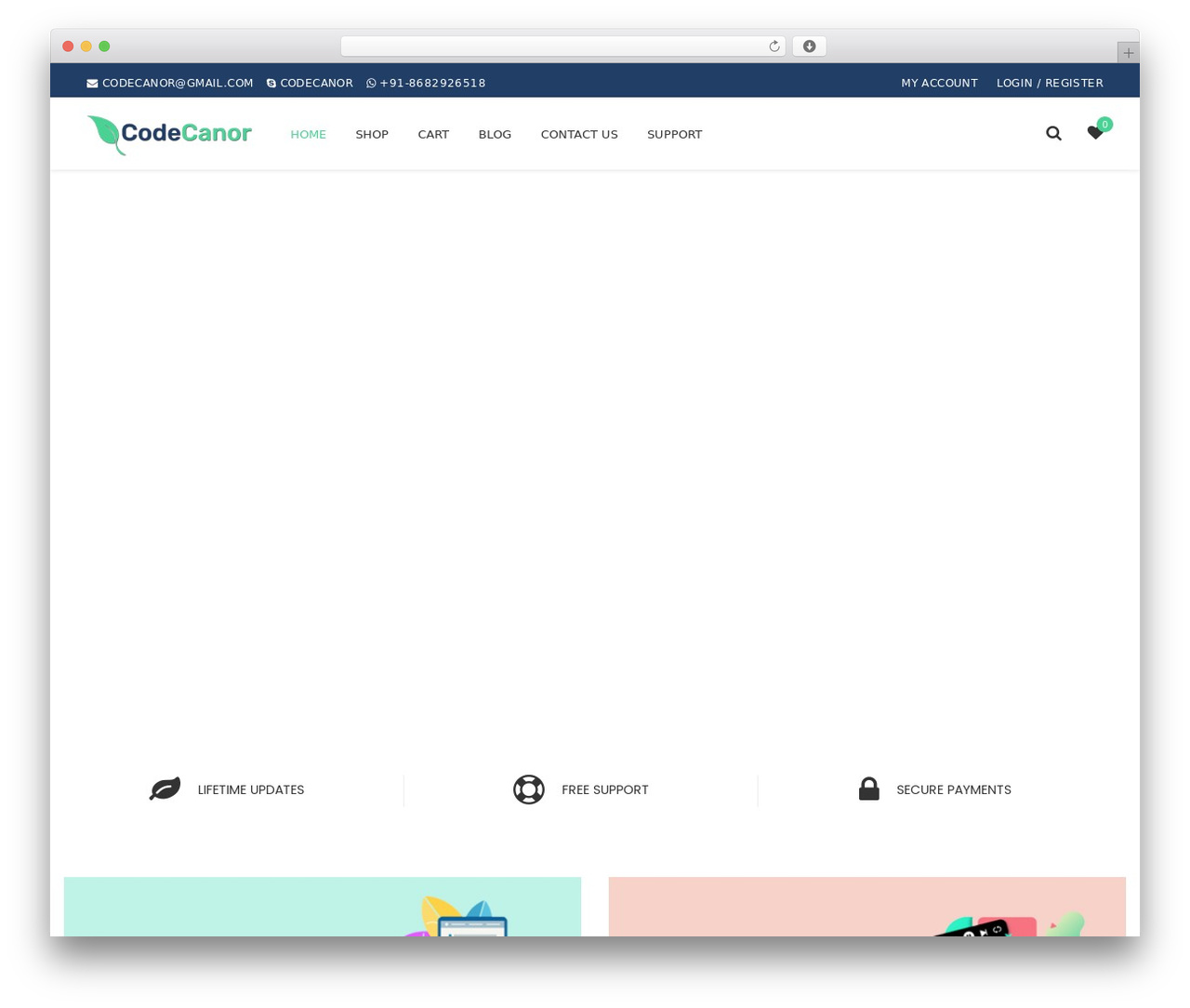 Philos Child WordPress theme - www.codecanor.com