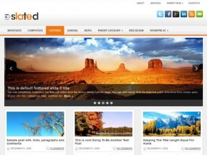Slated theme WordPress by FThemes.com