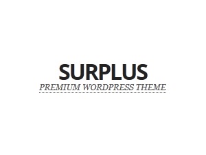 Surplus WP theme Surplus WP theme