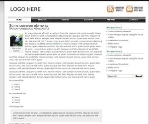 Theme WordPress Corpvox by Daily Blog Tips
