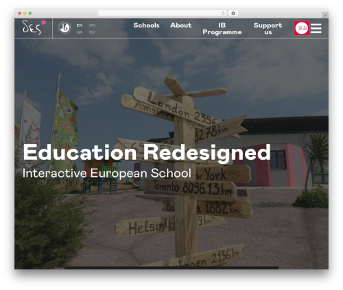 Theme WordPress DES - deschool.eu