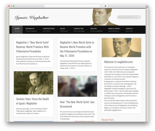 Theme WordPress Pinboard - waghalter.com