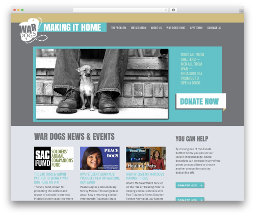 Theme WordPress WordPress Theme 1205 - wardogsmakingithome.org