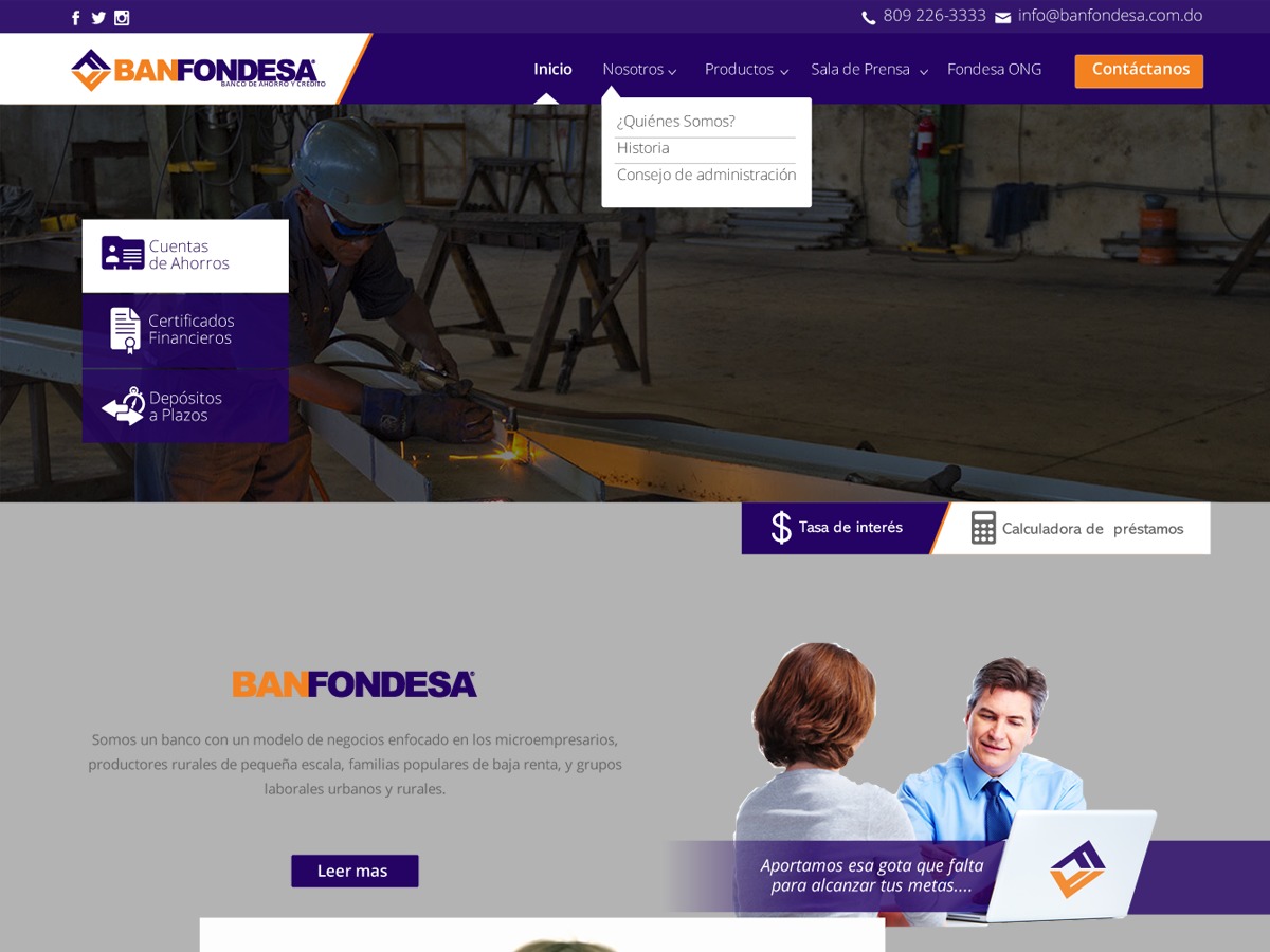 Theme WordPress Banfondesa Wordpress Theme WordPress Banfondesa Wordpress