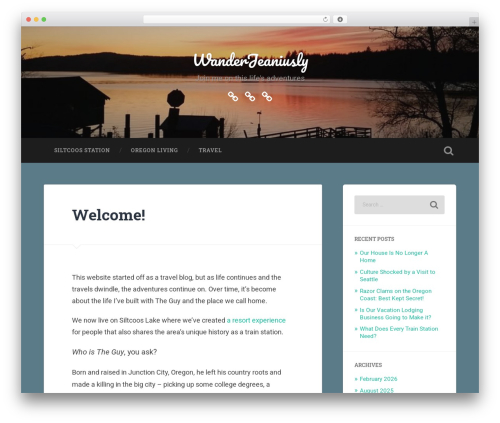 Theme WordPress Baskerville 2 - WordPress.com - wanderjeaniusly.com