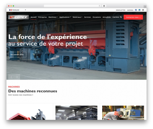 Theme WordPress Copex - copex.com