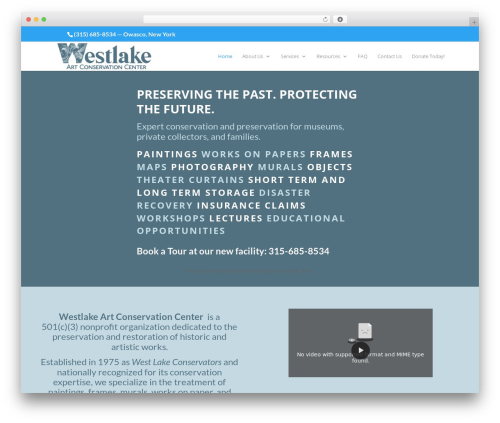 Theme WordPress Divi - westlakeconservators.com