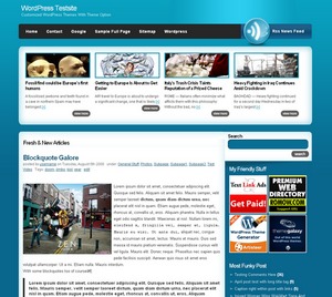 Theme WordPress Vibrantech by Micheal kelsinger