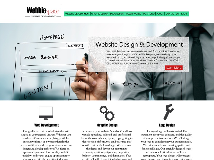 Theme WordPress Webbiespace