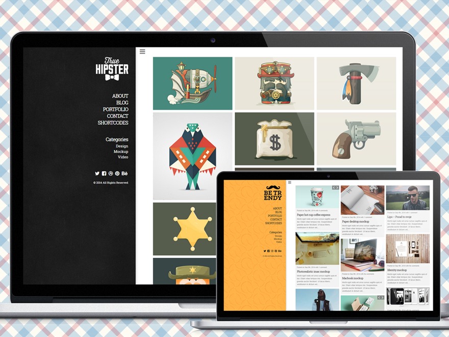Vanz company WordPress theme