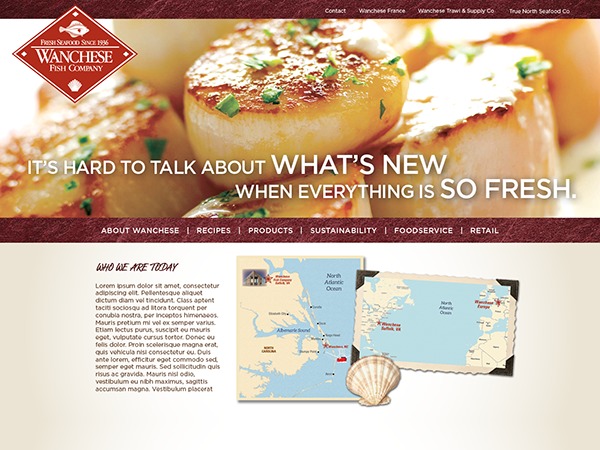 Wanchese Custom Theme theme WordPress