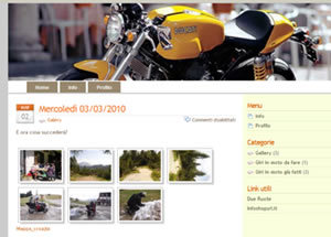 Webbiker WordPress theme by Simone