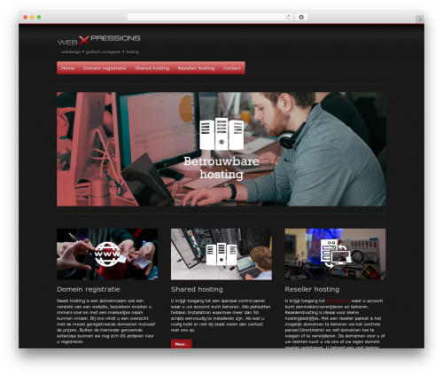 webXpressions WP theme - webxpressions.nl