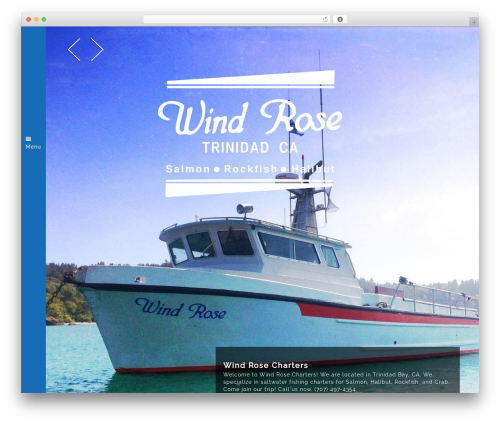 Wind Rose WordPress theme - windrosecharters.com