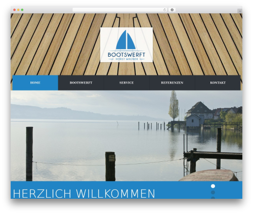 WordPress theme cherry - wagner-werft.de