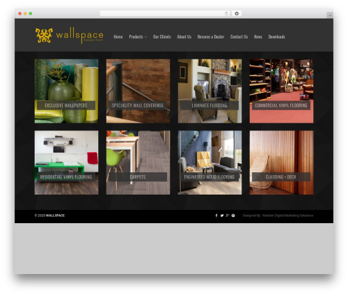 WordPress theme Flatsome - wallspace.in