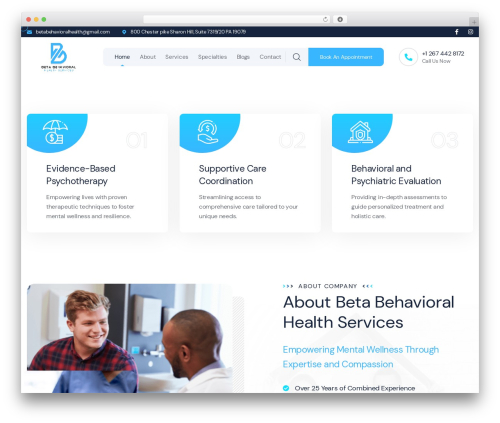 Insur addon WordPress plugin - betabehavioralhealthservices.com