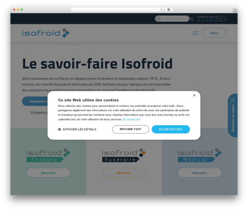 WordPress theme Isofroid - eihf-isofroid.eu