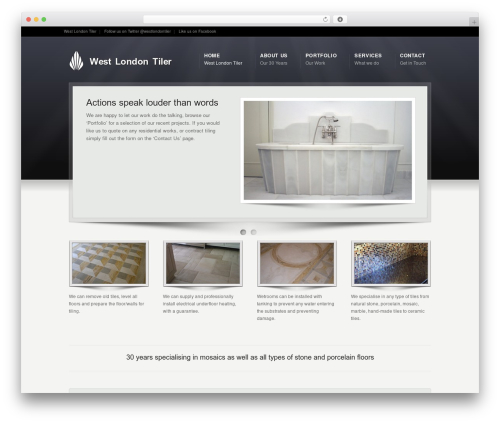 WordPress theme Karma - westlondontiler.co.uk