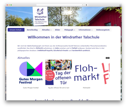 WordPress theme Virtue Child - windrather-talschule.de