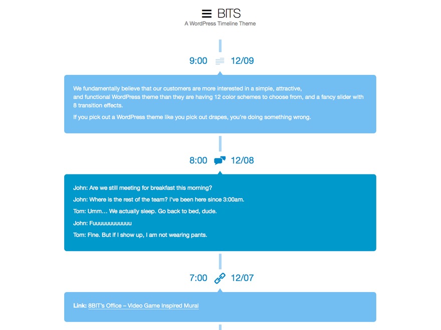 WP theme bits by SWD