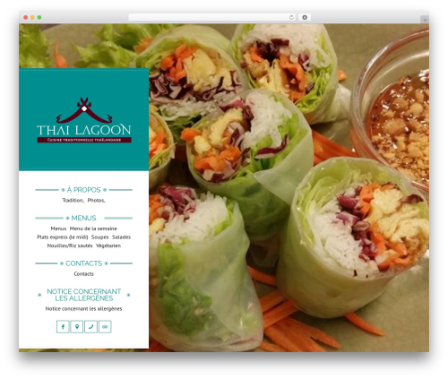 Amici WordPress theme design - thailagoon.be