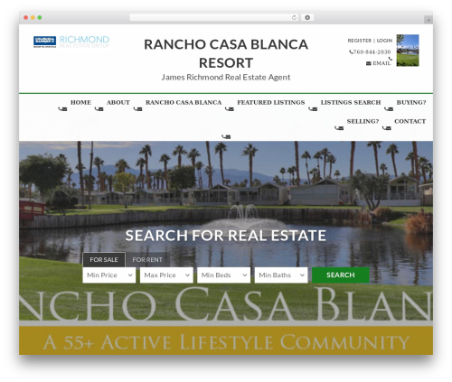 Base WordPress theme - ranchocasablanca.com