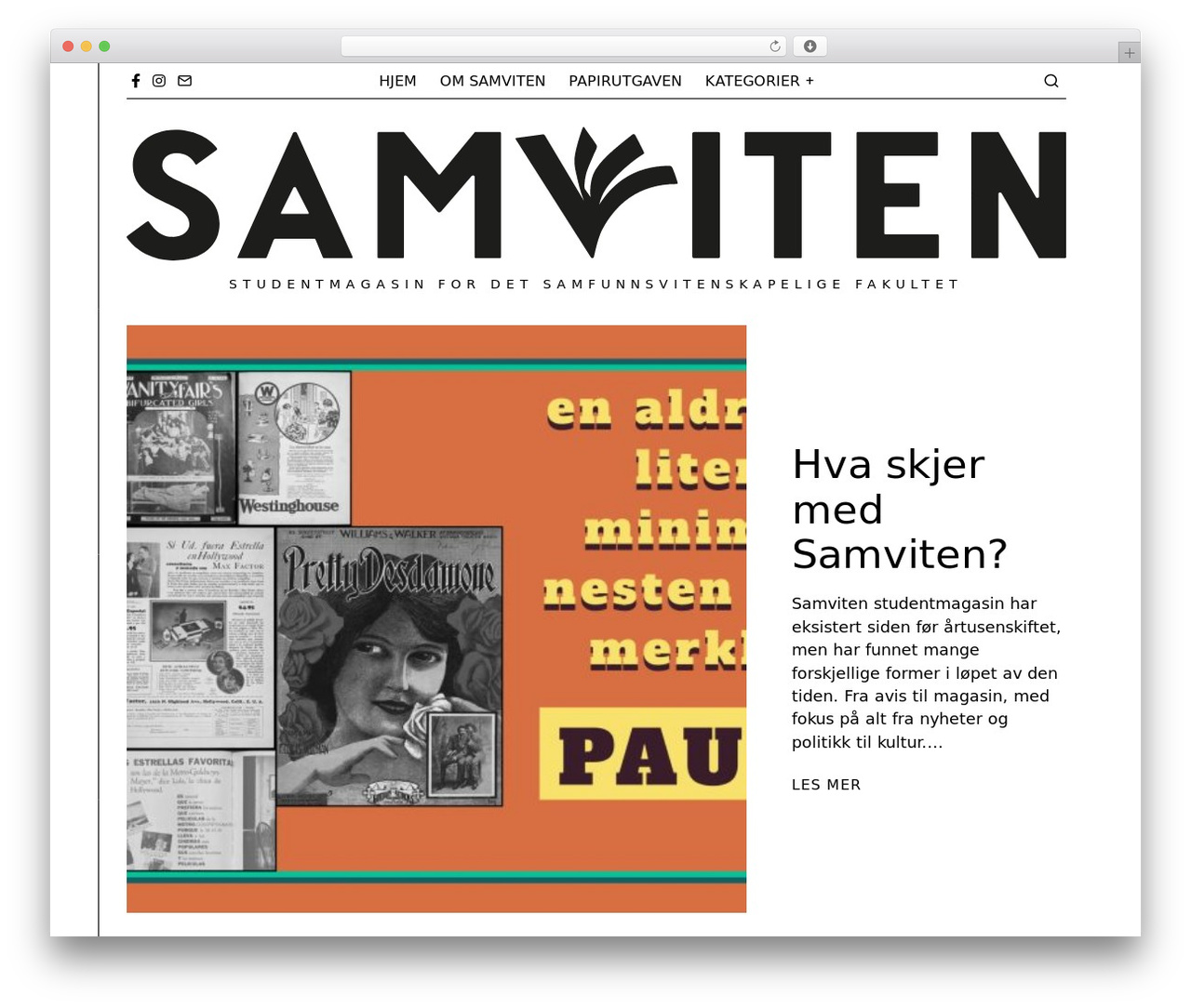 Fox WordPress theme - samviten.no Fox WordPress theme - samviten.no