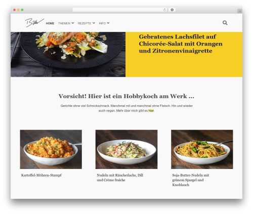 Herr Büttner Wordpress Theme V2 theme WordPress - herrbuettner.de