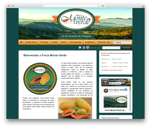 iTheme2 WordPress theme - fincamonteverde.com