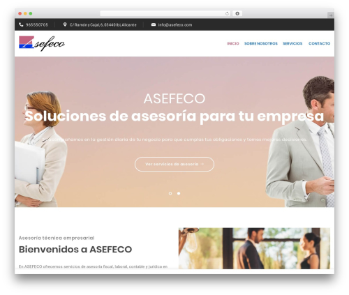 Theme shortcodes WordPress plugin - asefeco.com