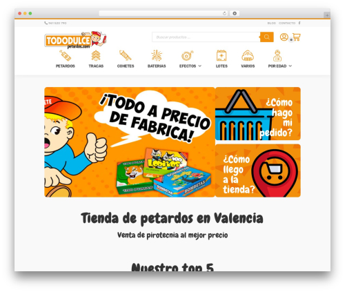 Orbitta theme WordPress - tododulcepetardos.com