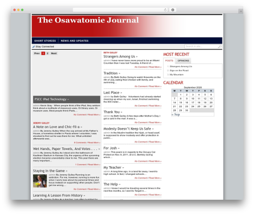 Transcript WordPress news theme - theosawatomiejournal.com