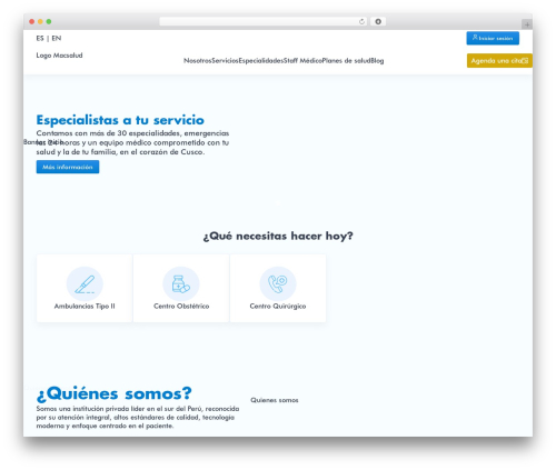 WordPress theme theme_invitro - macsalud.com