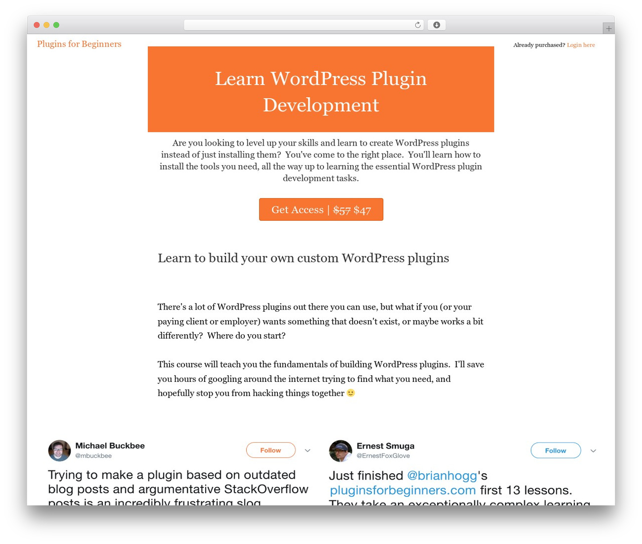 Plugins for Beginners WordPress theme design - pluginsforbeginners.com