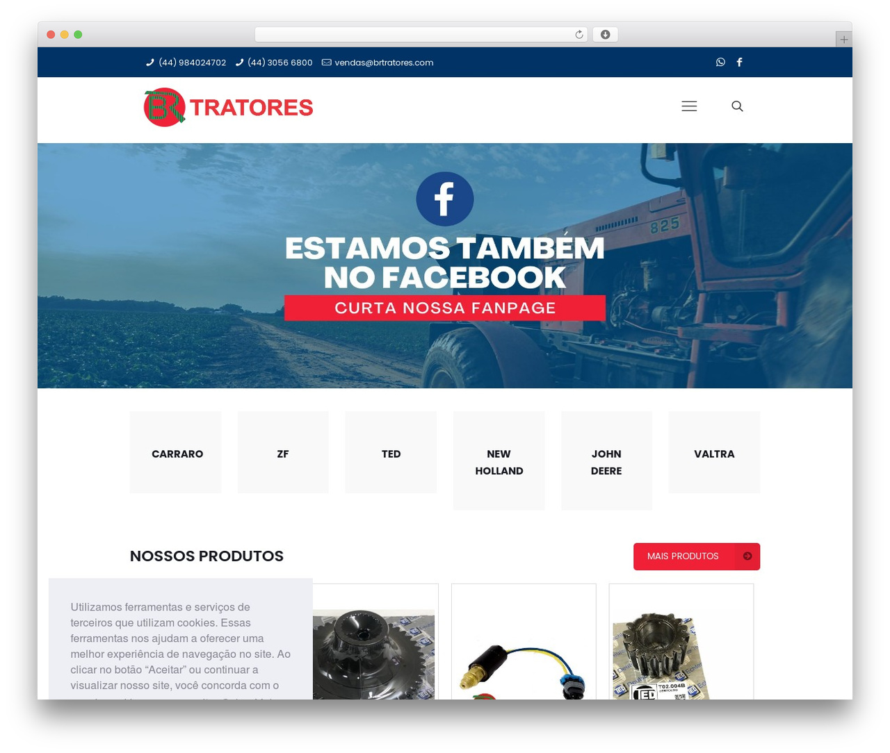 Betheme WordPress theme - brtratores.com