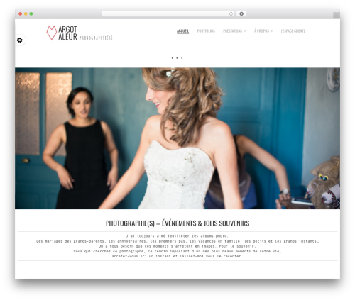 Cesar theme WordPress - margotvaleur.com
