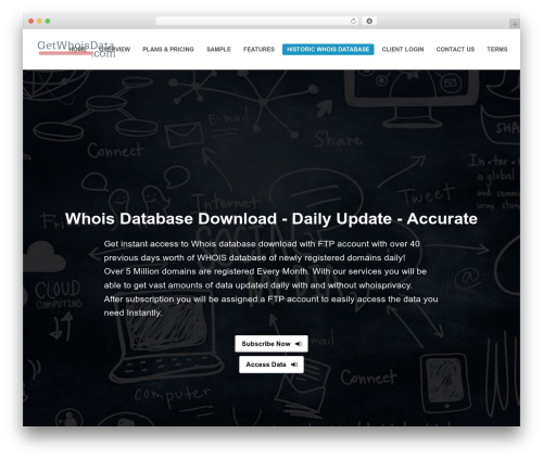 Out of the box WordPress plugin - getwhoisdata.com