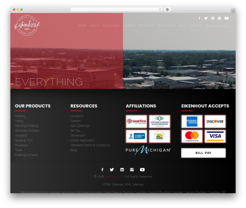 Grandy premium WordPress theme - eikenhout.com