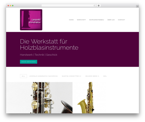 GridStack top WordPress theme - meinsax.de